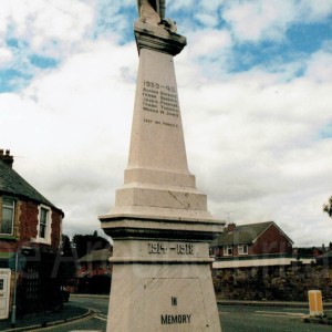 War Memorial near Wrexham